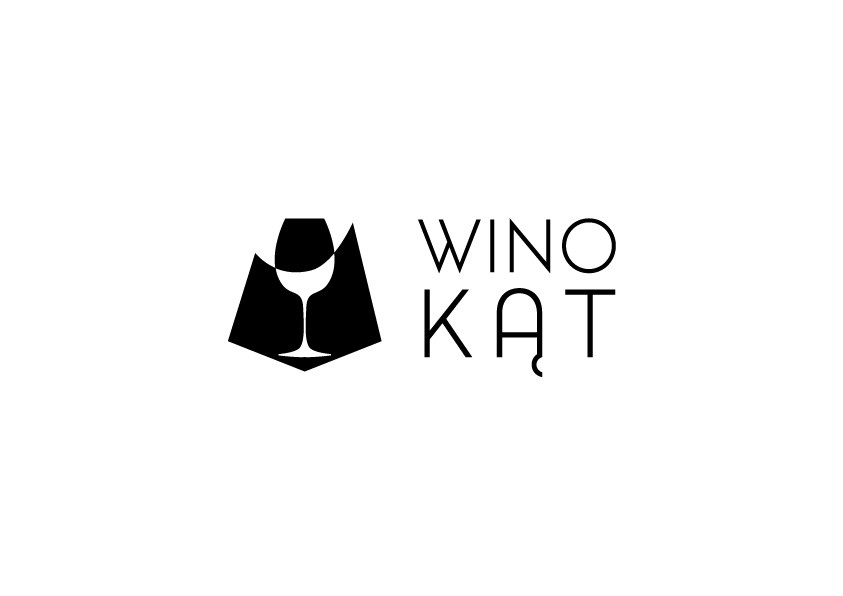 Logo Winokąt czarno-białe